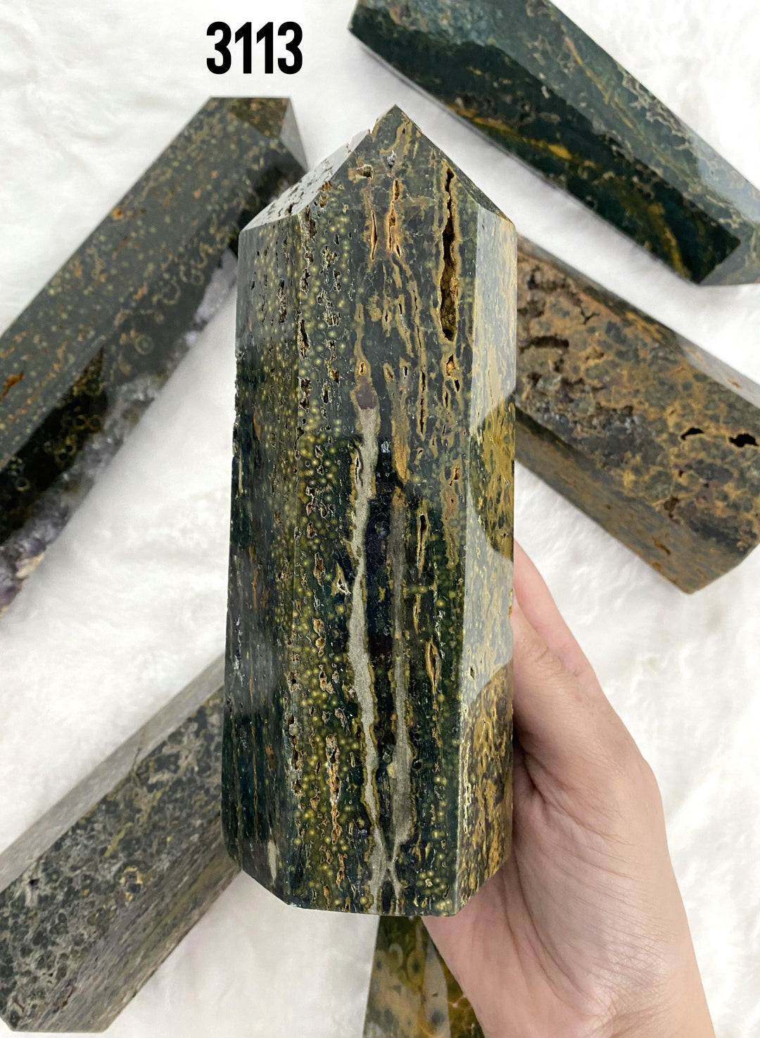 Ocean Jasper Big Towers - Uncommon Rocks