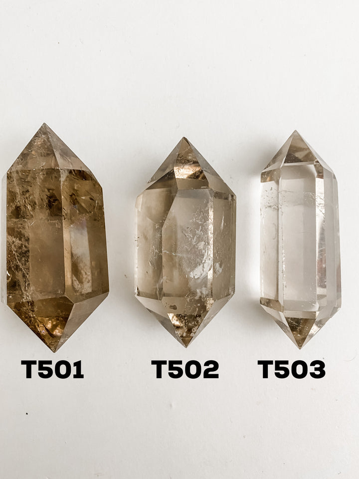 Smoky Quartz DT Points