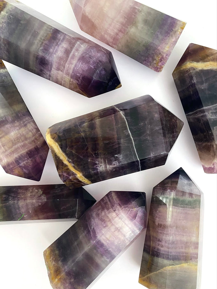 Purple Fluroite Towers