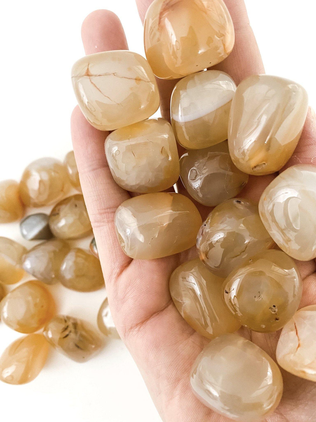 Agate Tumbled Stone - Uncommon Rocks