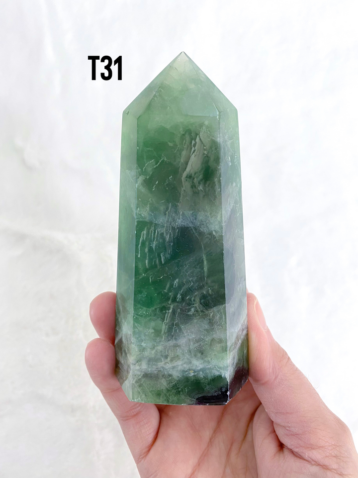 Green Fluorite Towers