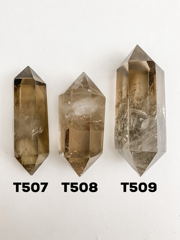 Smoky Quartz DT Points