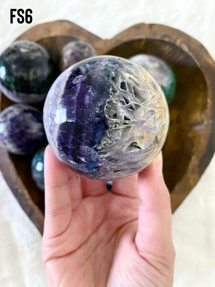 Fluorite Spheres