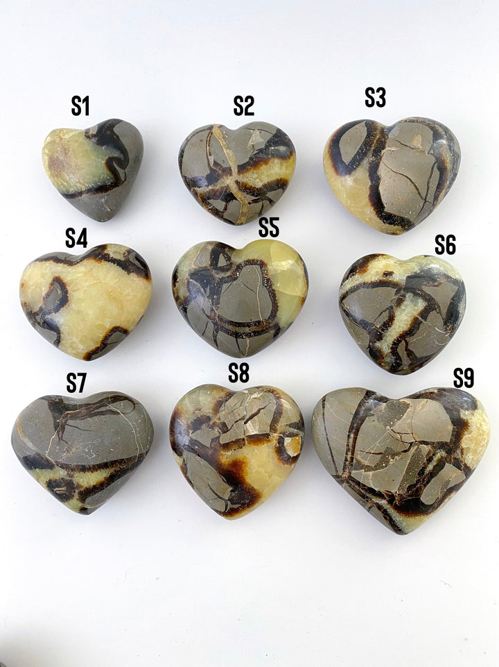 Septarian Hearts