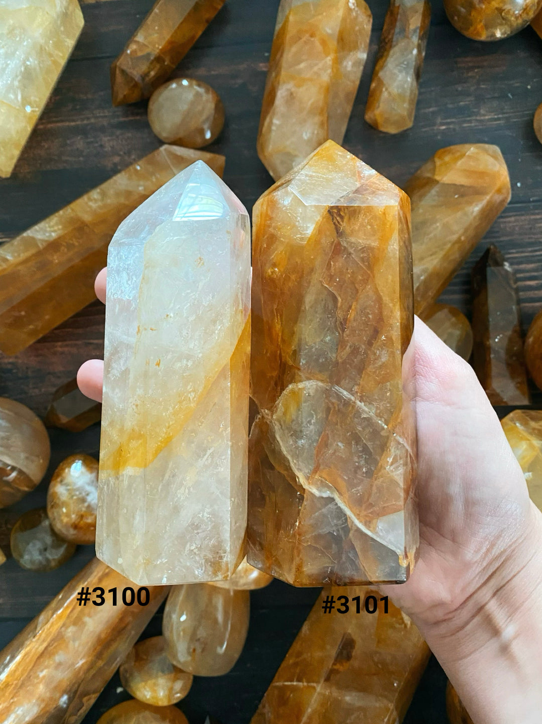 Golden Healer Quartz Big Towers