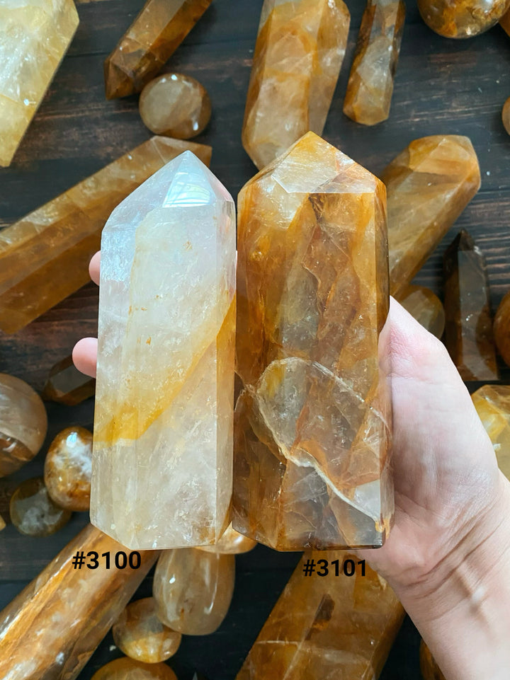 Golden Healer Quartz Big Towers