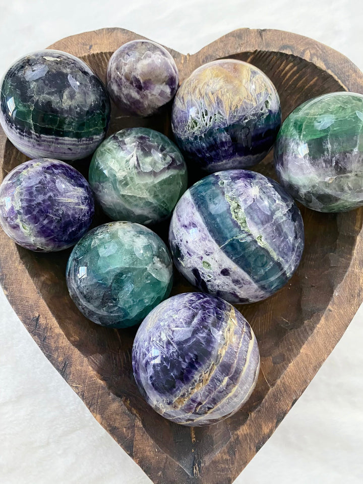 Fluorite Spheres