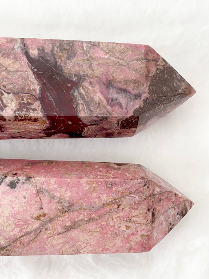 Rhodonite Towers