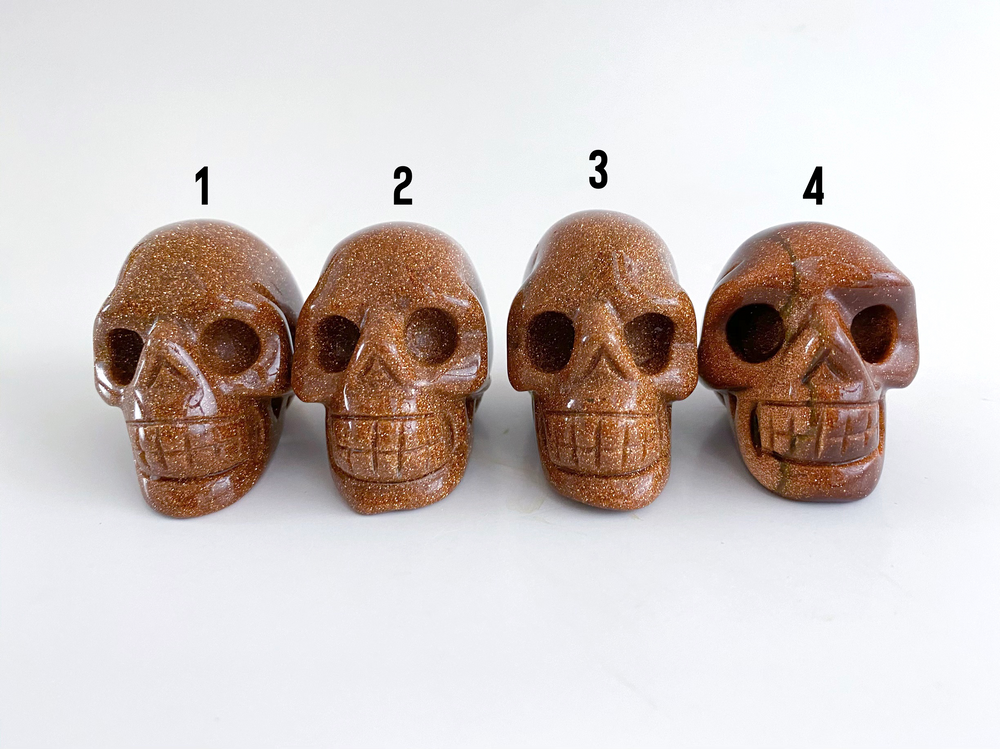 Red Sandstone Skulls - Uncommon Rocks