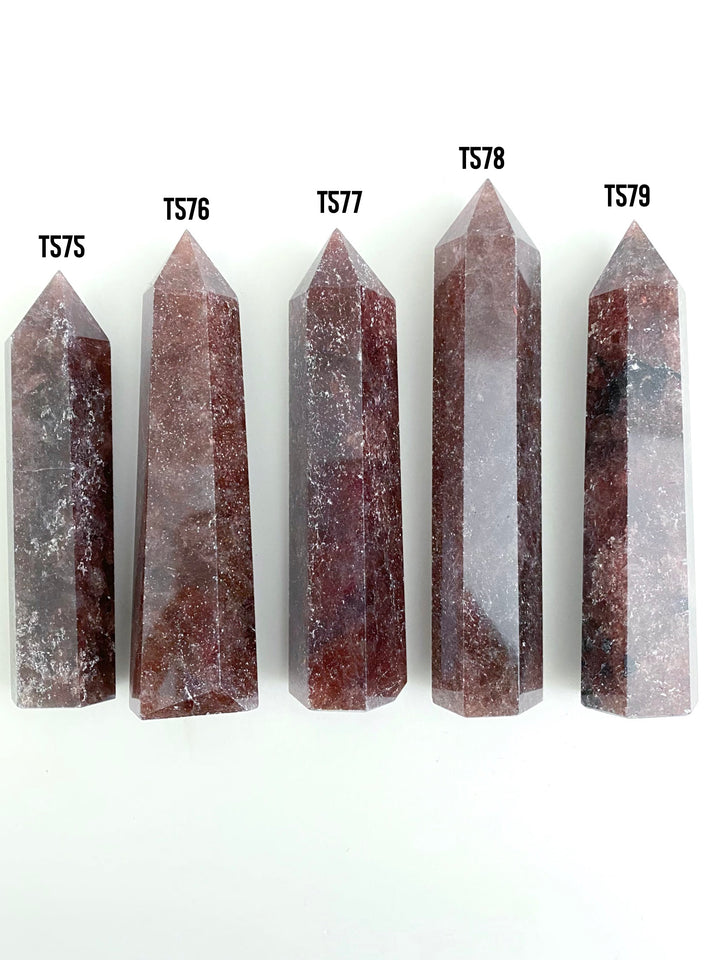 Strawberry Quartz Towers