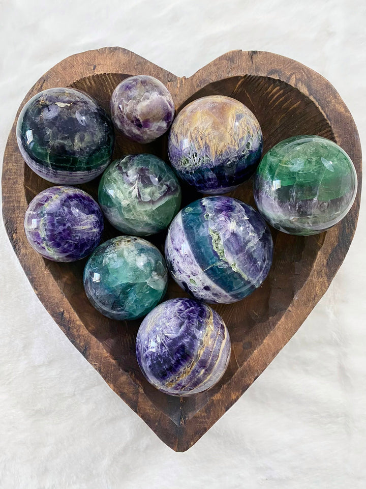Fluorite Spheres