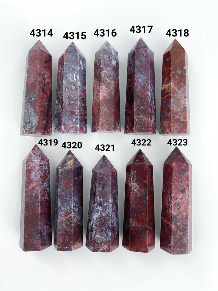 Red Chalcedony Towers