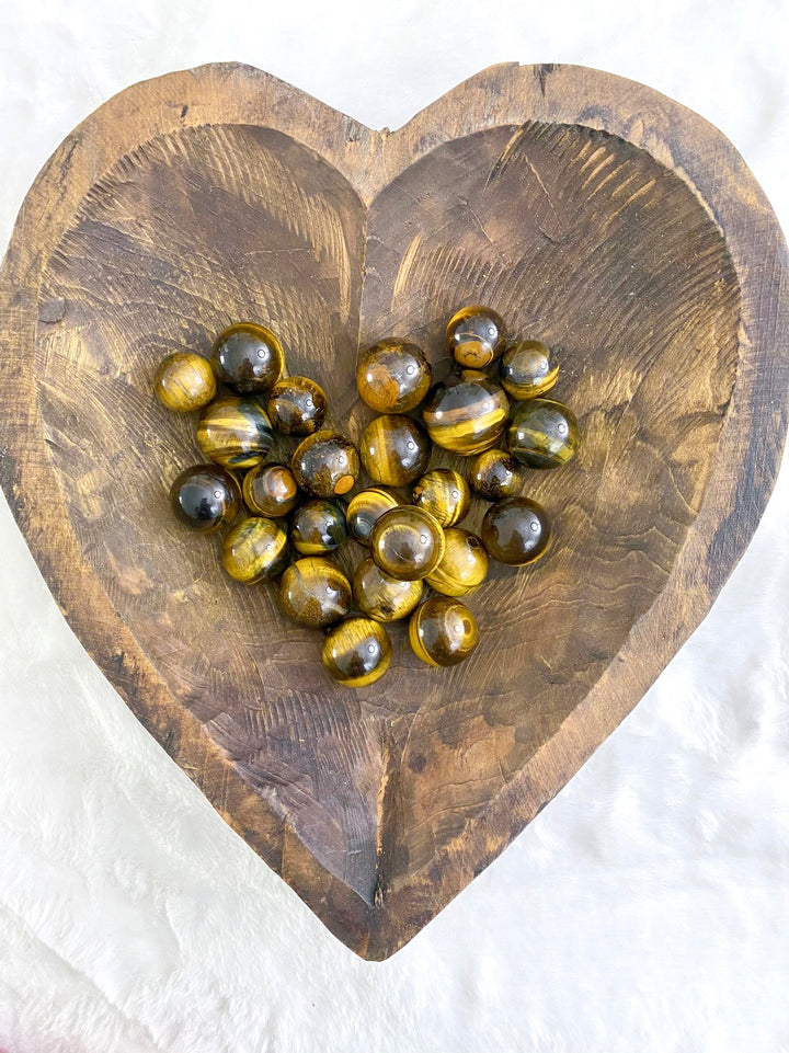 Tiger Eye Spheres