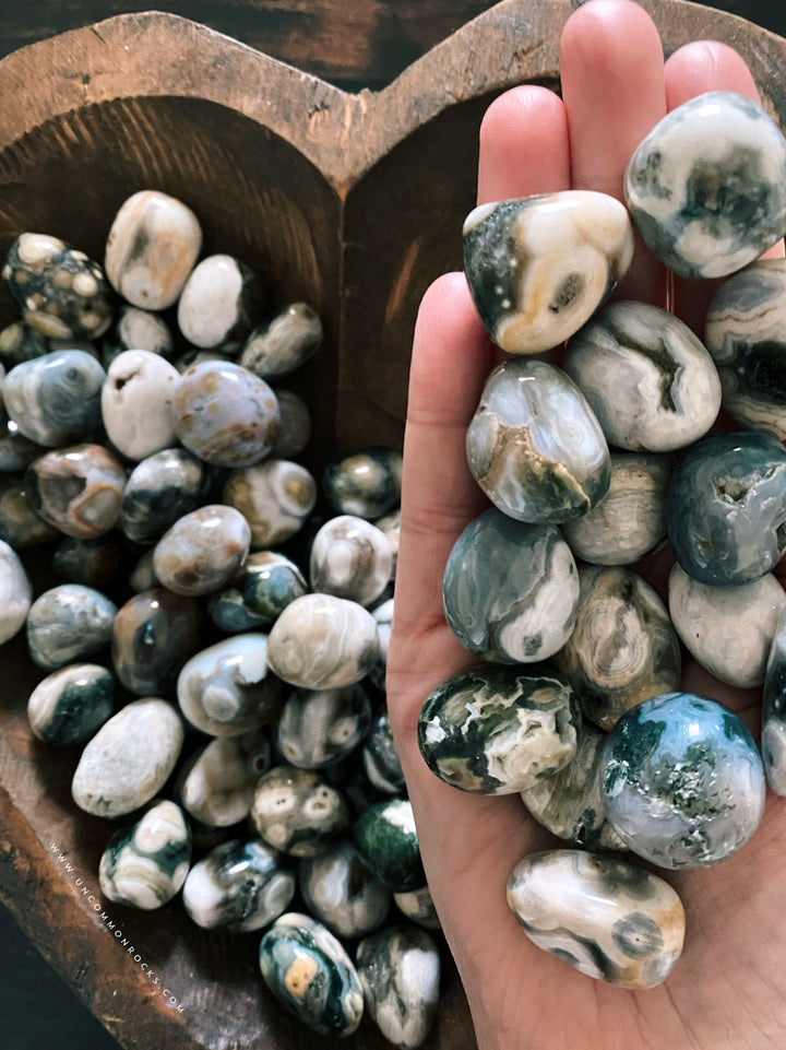 Ocean Jasper Tumbled Stone