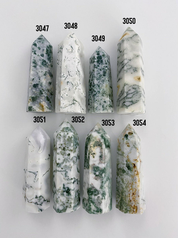 Tree Agate Towers - Uncommon Rocks