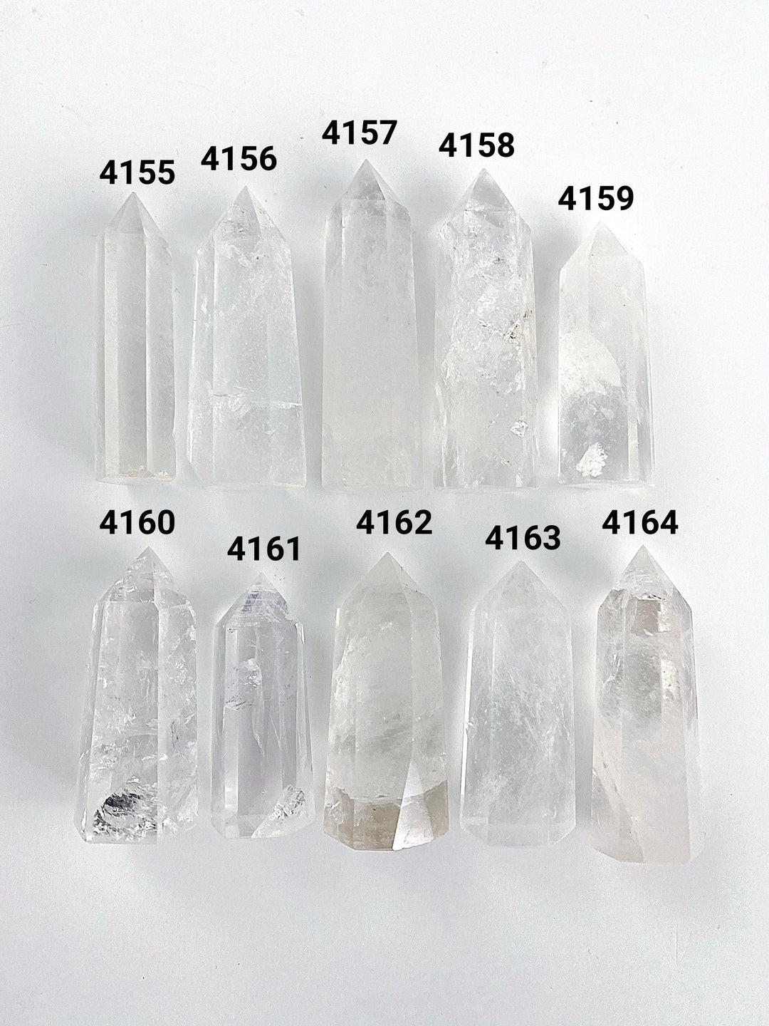 Clear Quartz Towers
