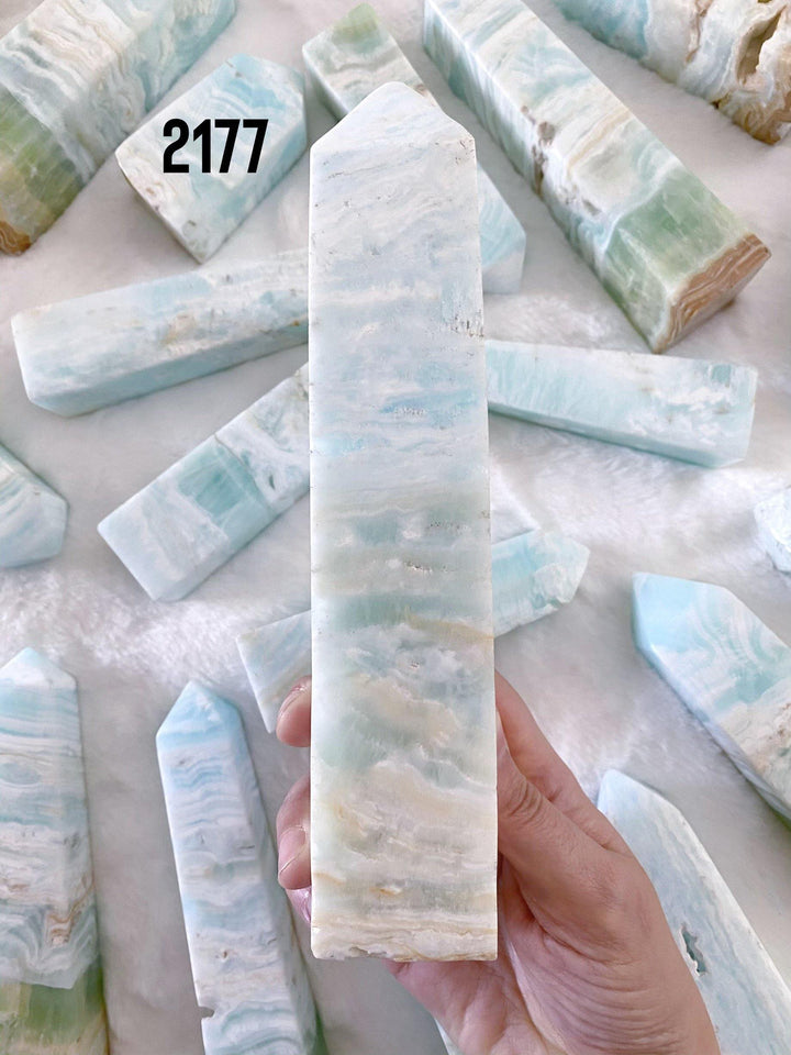 Caribbean Calcite Towers - Uncommon Rocks
