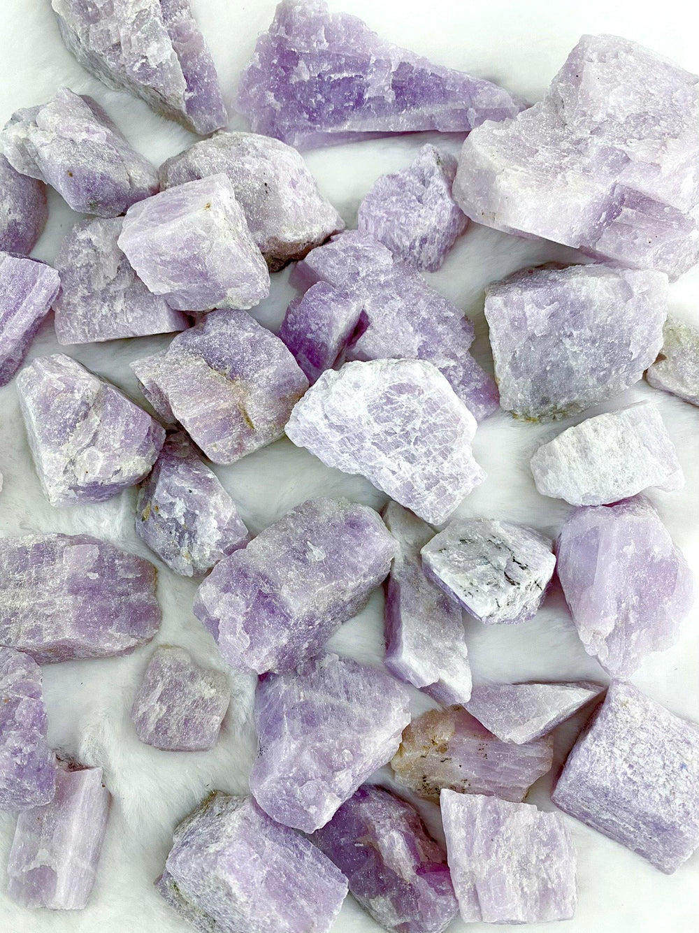 Kunzite Rough Stone - Uncommon Rocks
