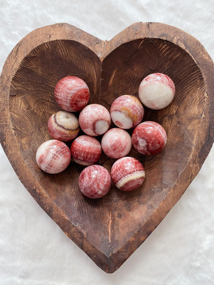 Banded Calcite Spheres - Uncommon Rocks