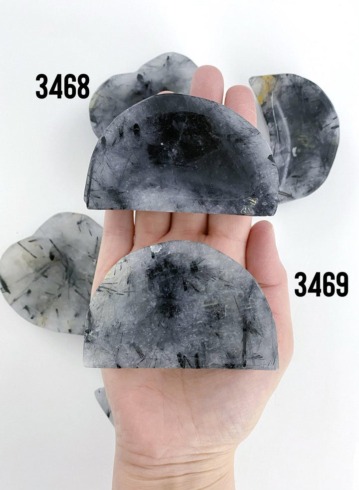 Black Tourmalinated Quartz - Uncommon Rocks