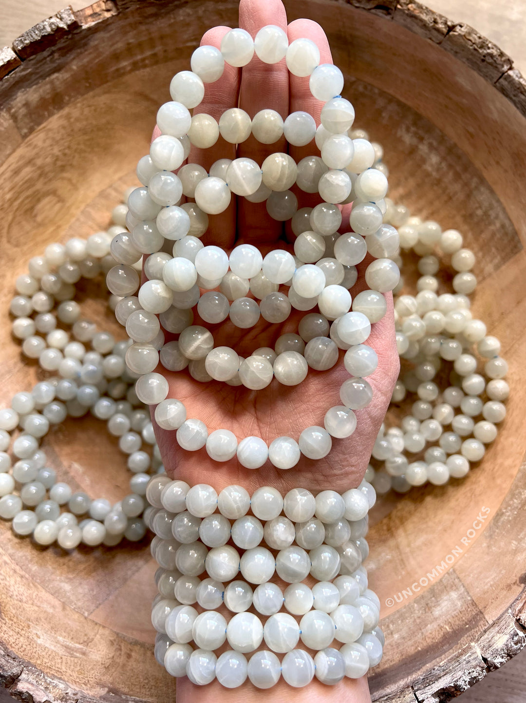 Garnierite Green Moonstone Bracelets