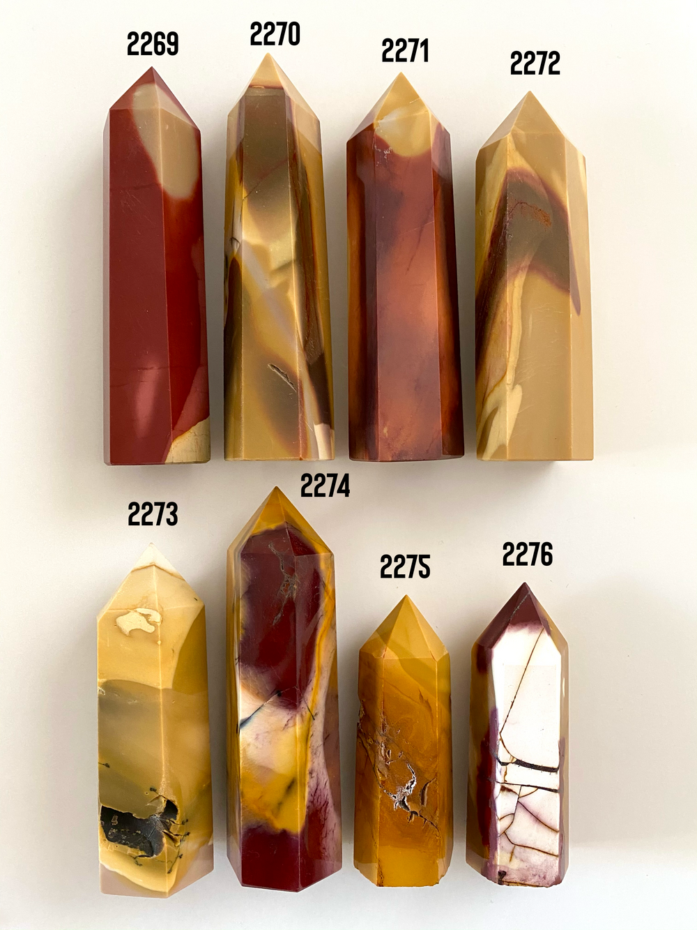 Mookaite Jasper Towers - Uncommon Rocks