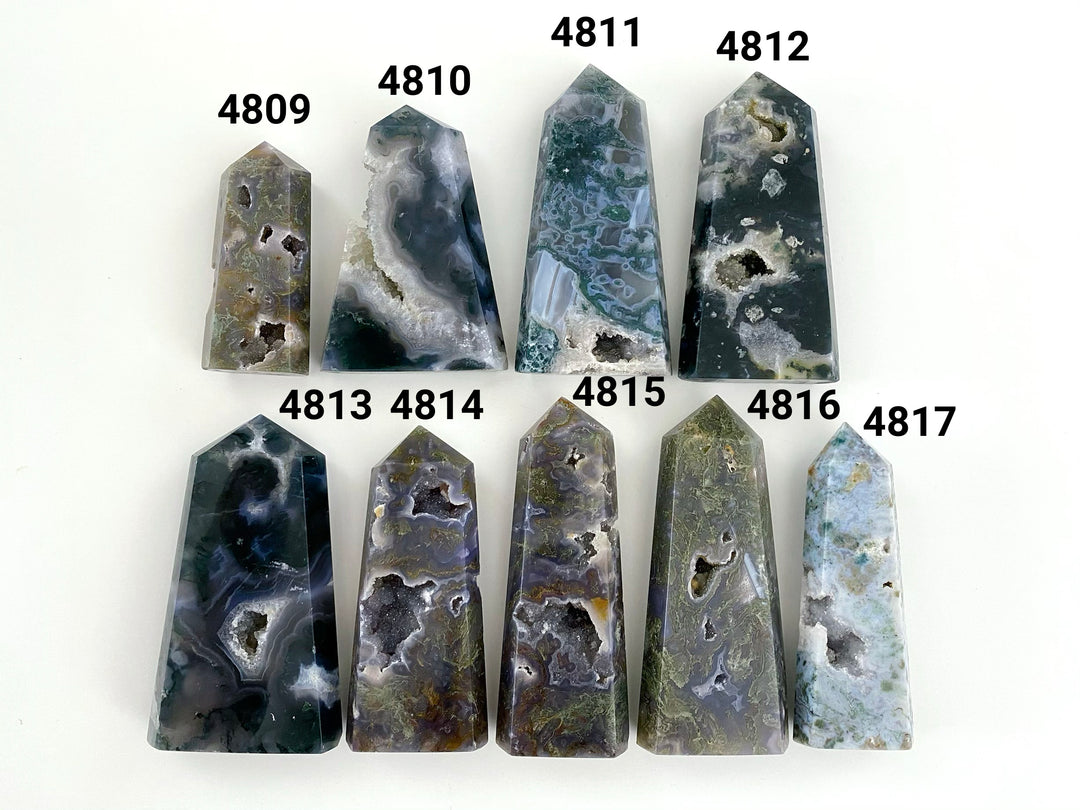 Moss Agate Towers