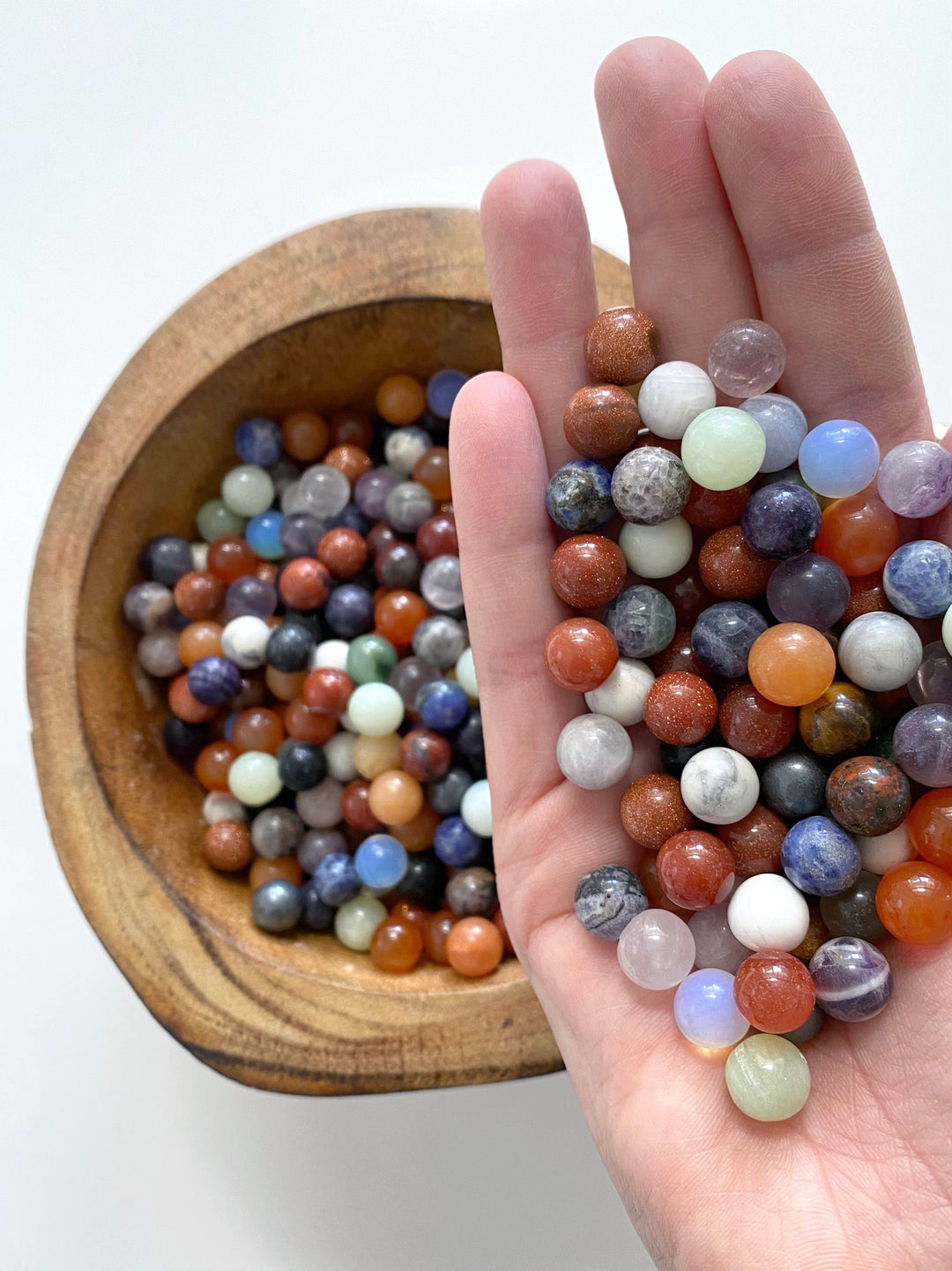 Red Mini Mixed Spheres