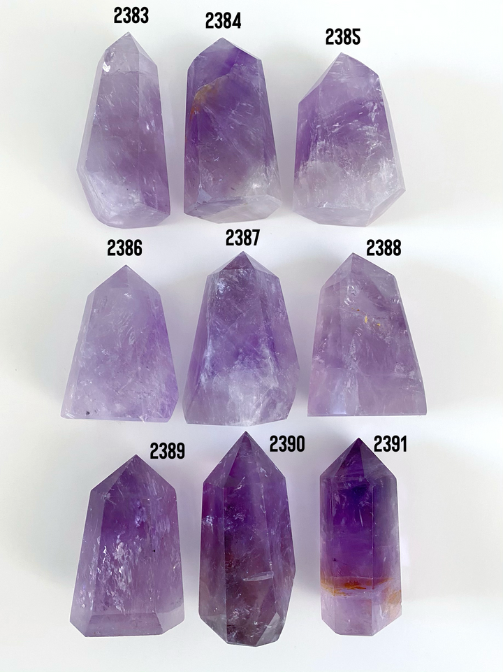 Amethyst Points - Uncommon Rocks