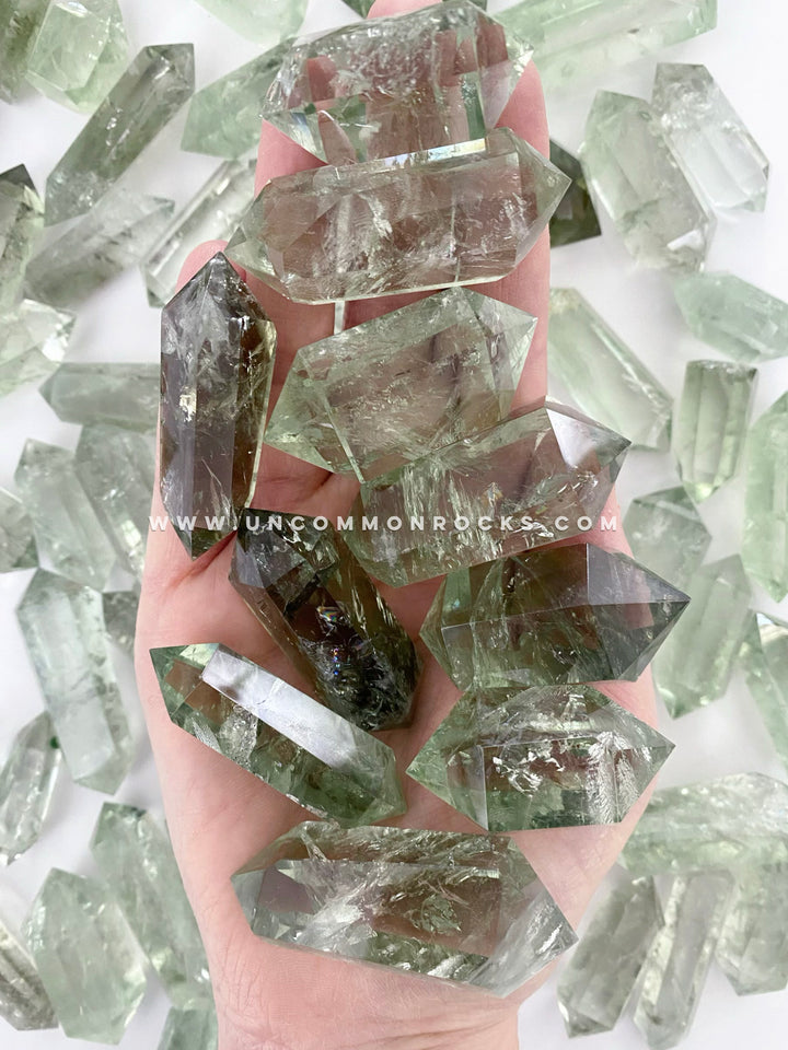 Prasiolite (Green Amethyst) DT Points