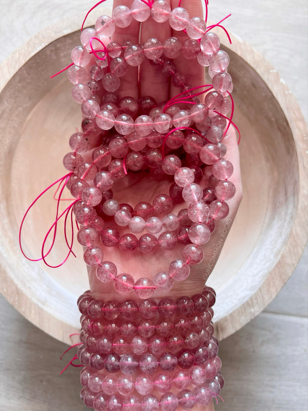Strawberry Quartz Bracelets
