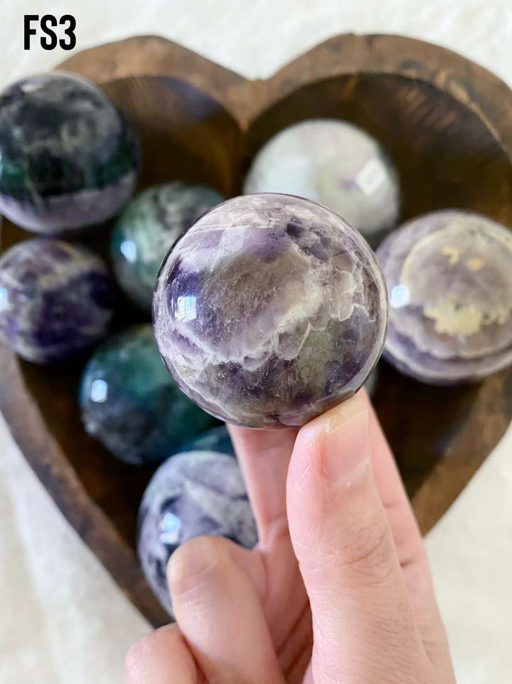 Fluorite Spheres