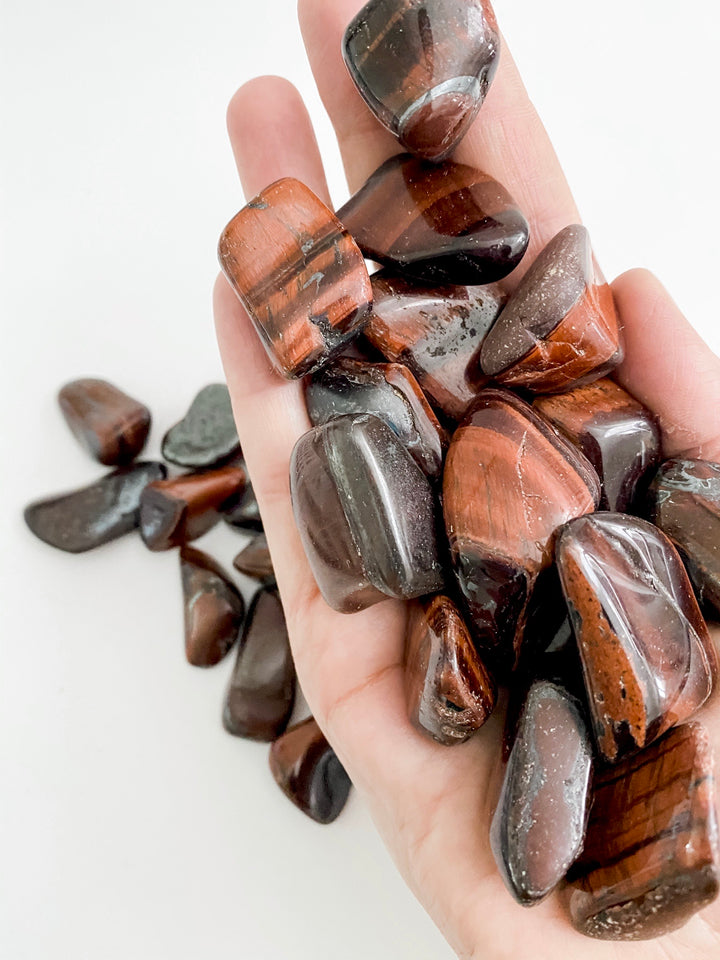 Red Tiger Eye Tumbled