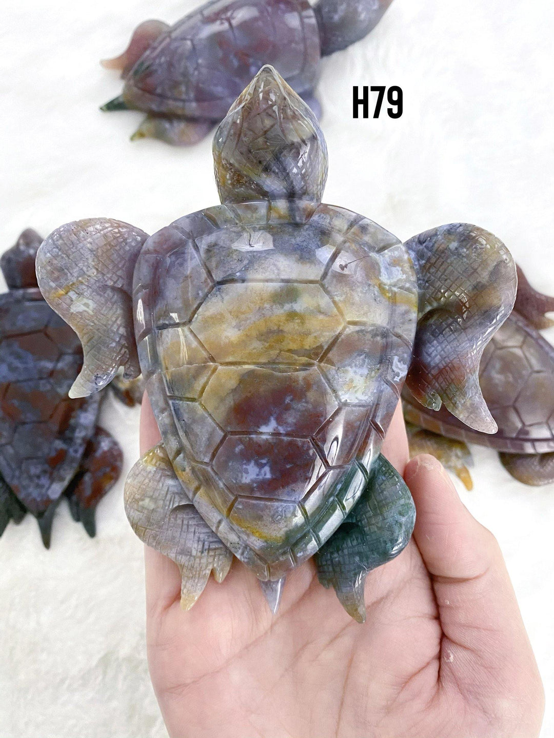 Ocean Jasper Tortoise - Uncommon Rocks