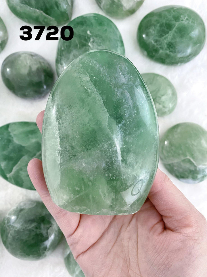 Green Fluorite Free Forms - Uncommon Rocks