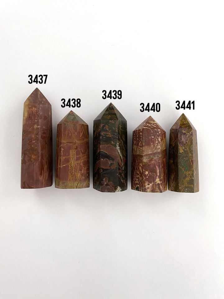Red Creek Jasper Tower - Uncommon Rocks