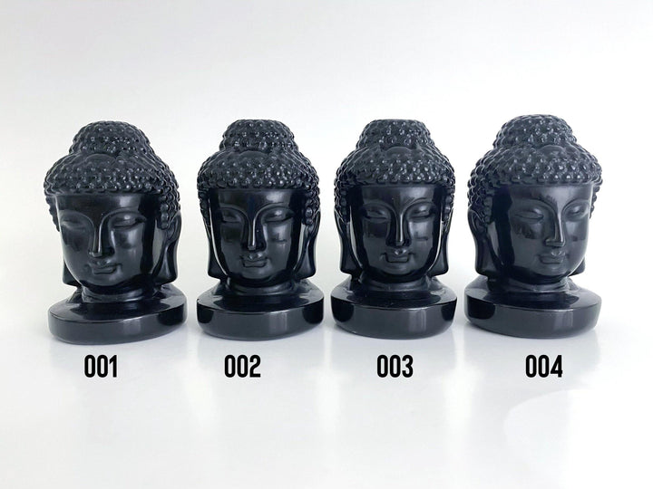 Guanyin Buddha Head Carving - Uncommon Rocks
