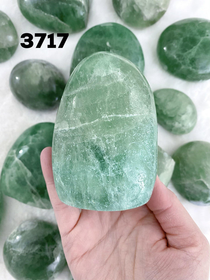 Green Fluorite Free Forms - Uncommon Rocks