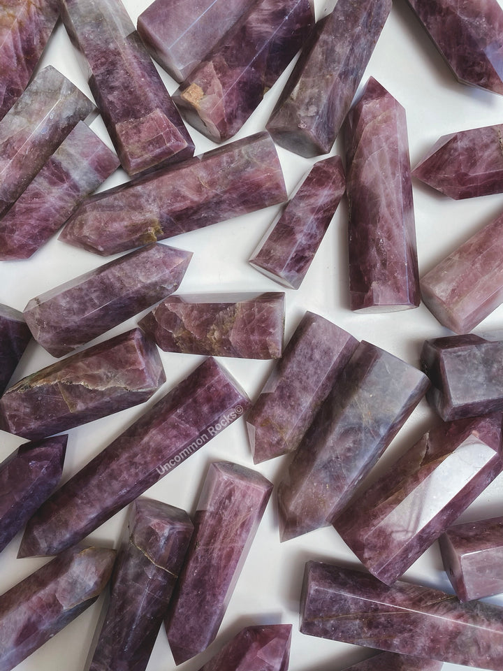 Lavender Rose Quartz Towers