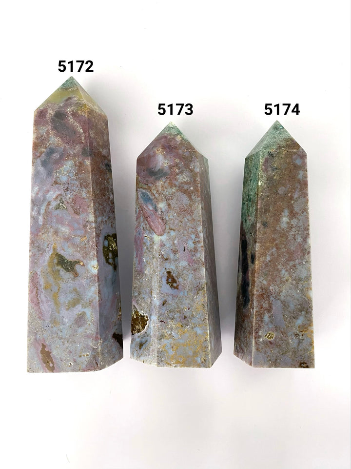 Ocean Jasper -Purple Tones
