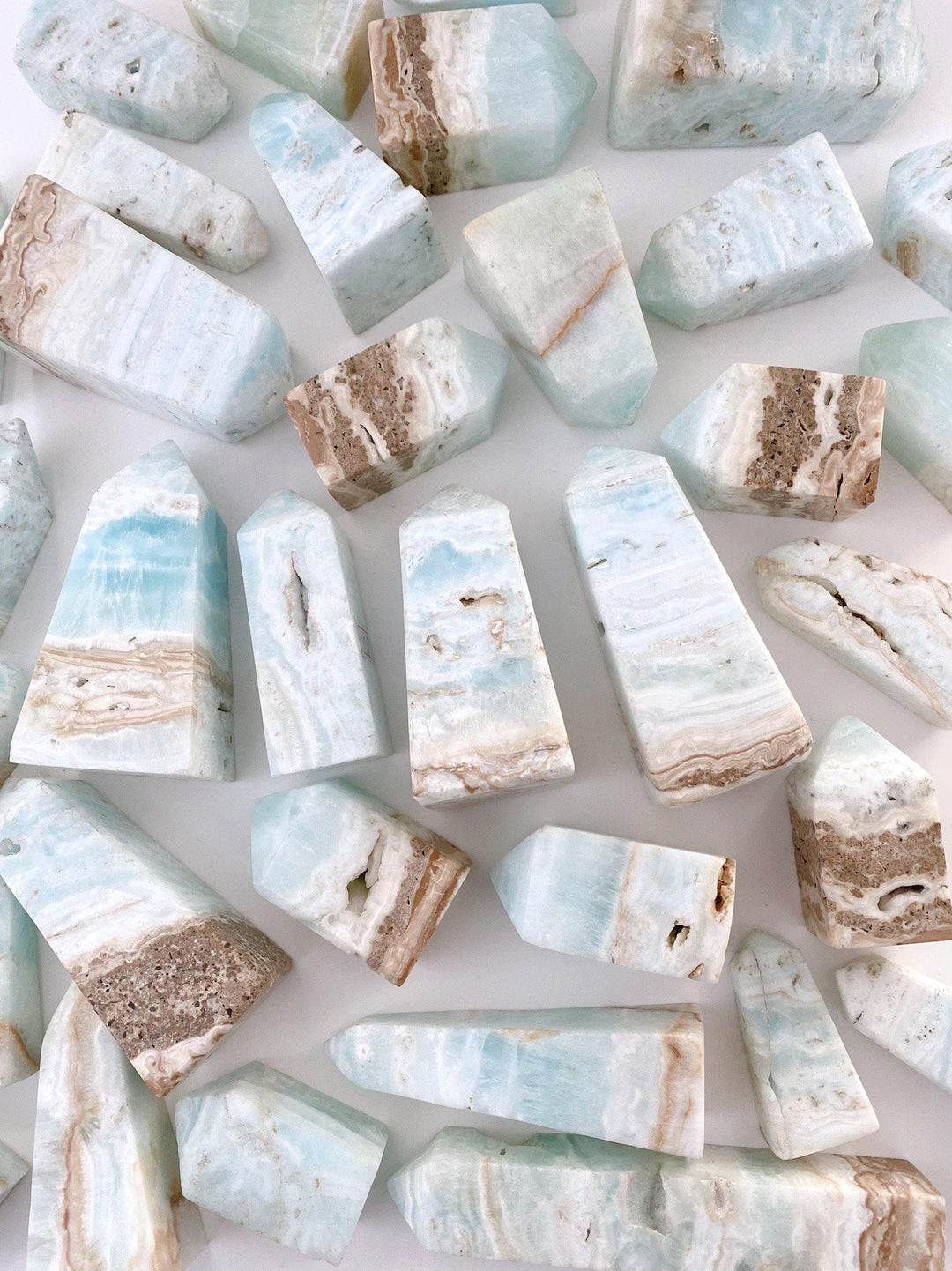 Caribbean Calcite Towers - Uncommon Rocks