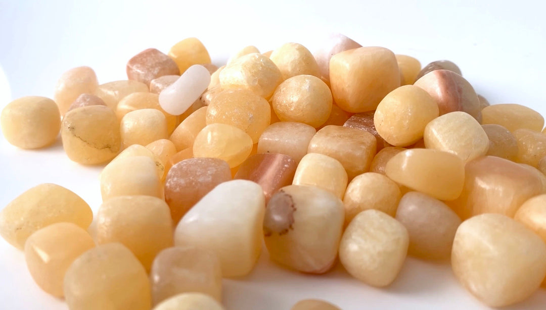 Yellow Calcite Tumbled