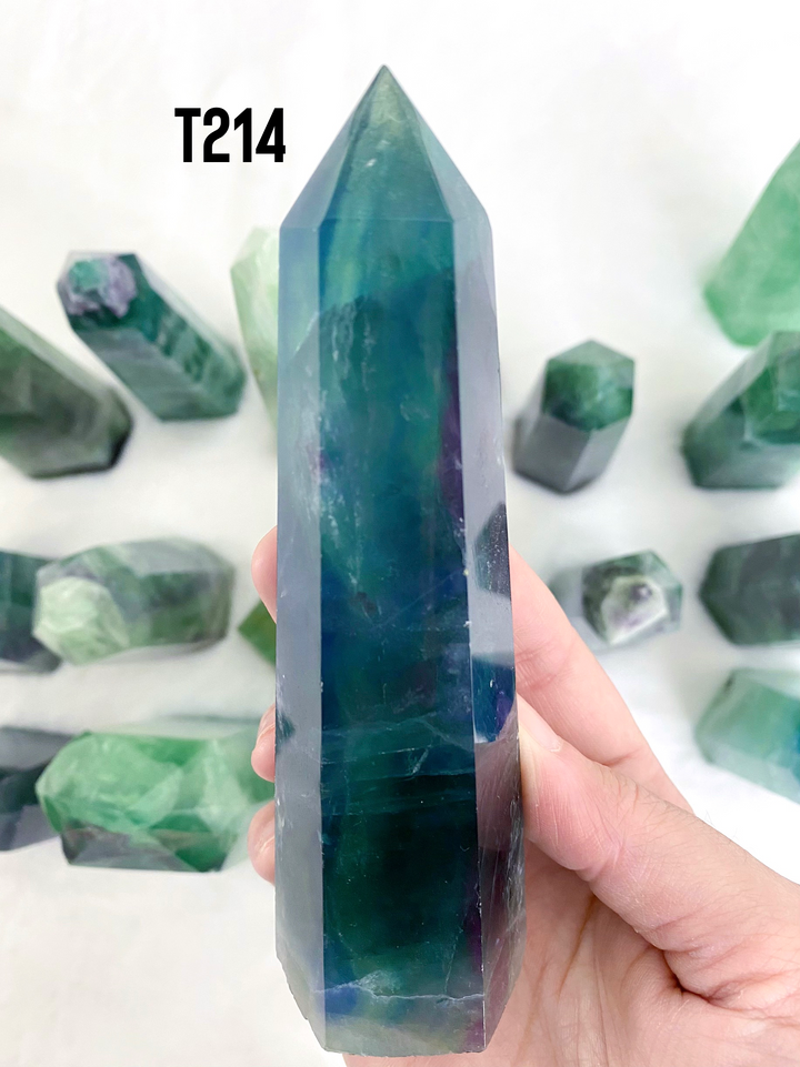 Green Fluorite Towers