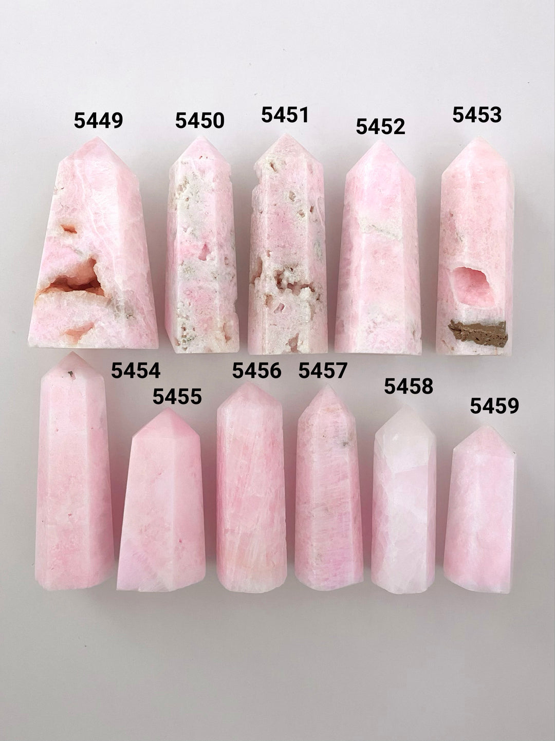 Pink Aragonite Towers