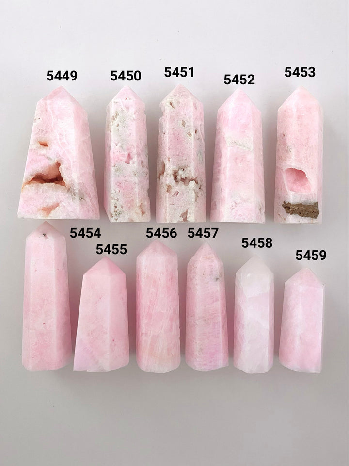 Pink Aragonite Towers