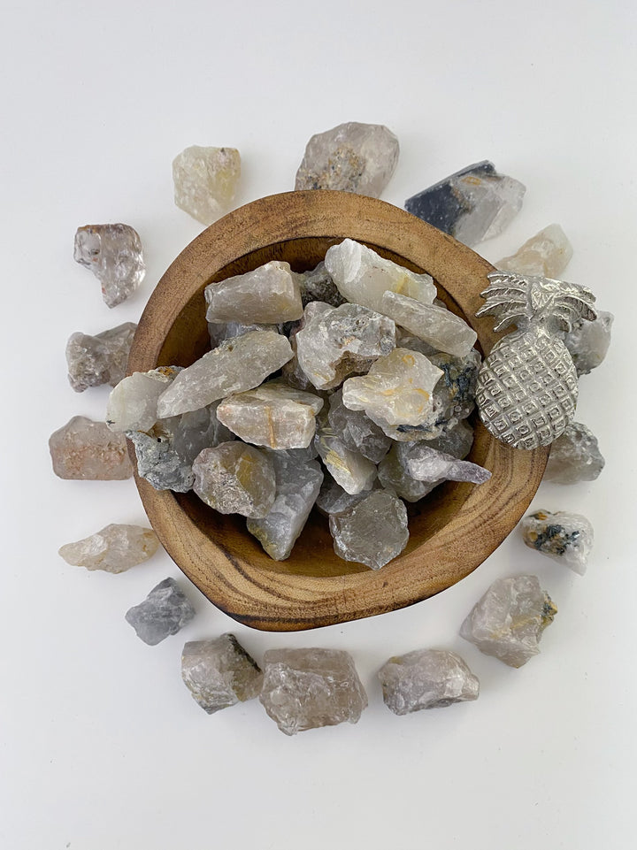 Rough Rutilated Quartz