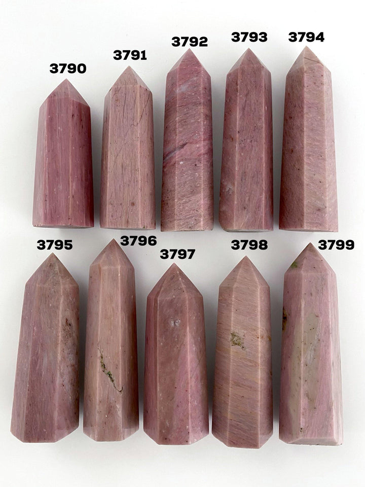 Thulite Towers - Uncommon Rocks