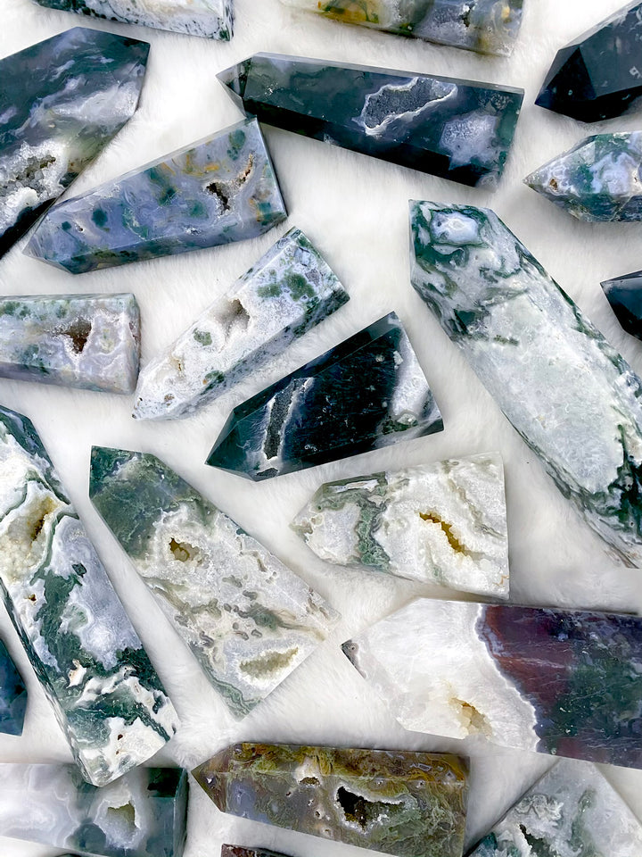 Moss Agate Towers