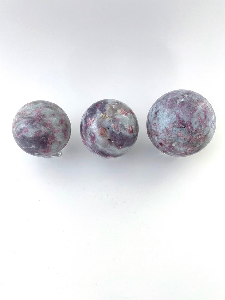 Pink Tourmaline Spheres