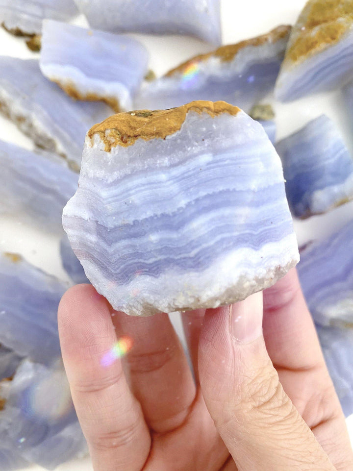 Blue Lace High Quality Raw - Uncommon Rocks